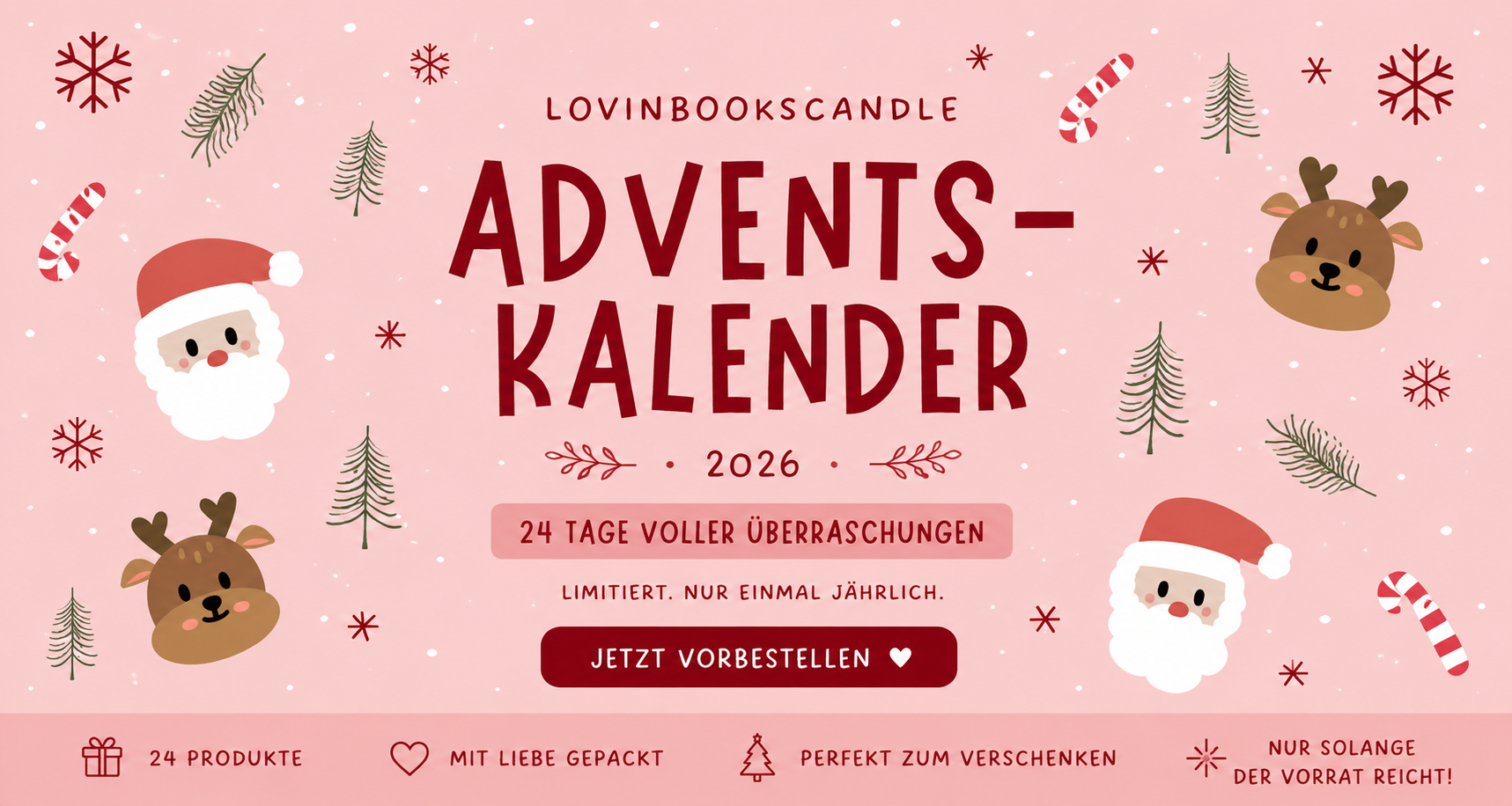 Lovinbookscandle Adventskalender 2026